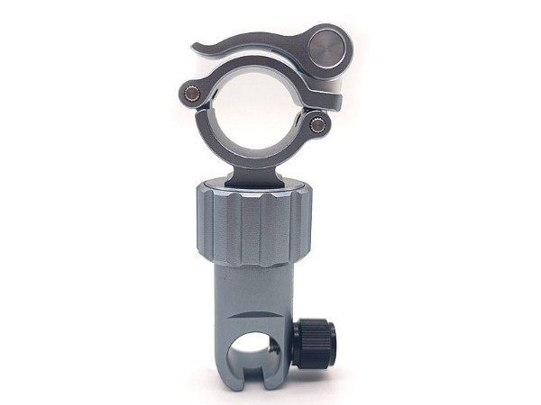 钓椅配件铝合金万向炮台座加工