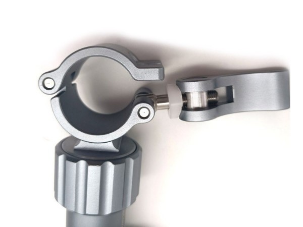 钓椅配件铝合金万向炮台座加工