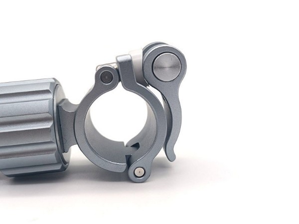 钓椅配件铝合金万向炮台座加工