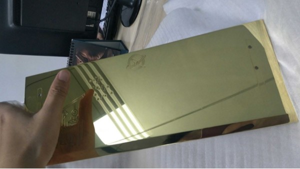 镜面铜制机械键盘外壳加工制造-深圳维多利亚老品牌vic119cnc加工厂家