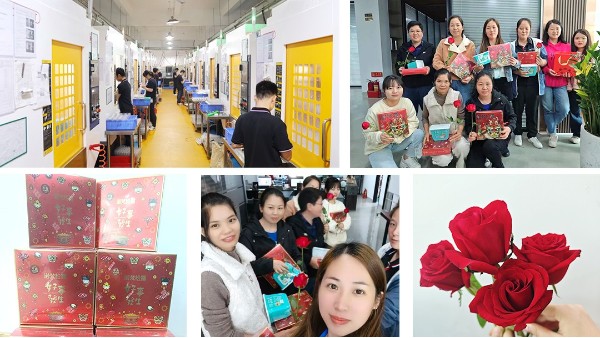公司热情庆祝国际妇女节，感恩女同事无私贡献-深圳维多利亚老品牌vic119