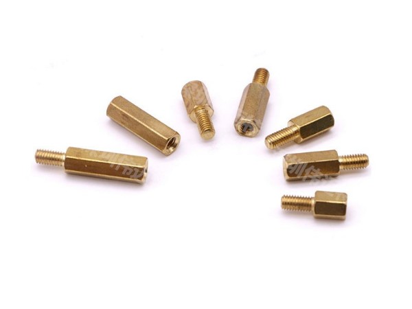 黄铜滚花埋铸件加工